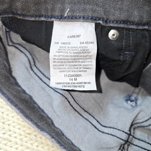 Lee Black Denim Jeans - Picture 8 of 8
